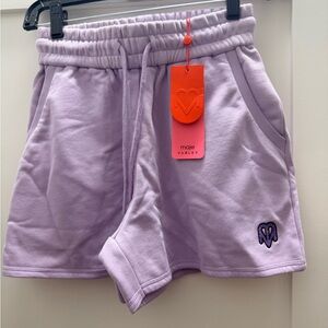 MAJE X VARLEY Women's Lavender Athletic Shorts XS